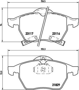 Brembo P 59 029 - Jarrupala, levyjarru inparts.fi