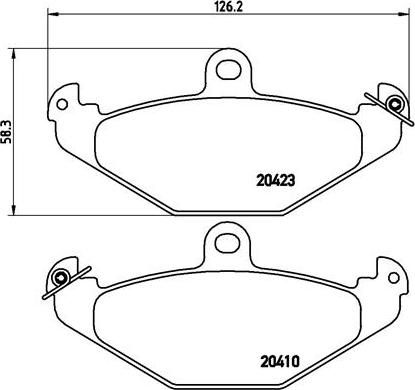 Brembo P 59 026 - Jarrupala, levyjarru inparts.fi