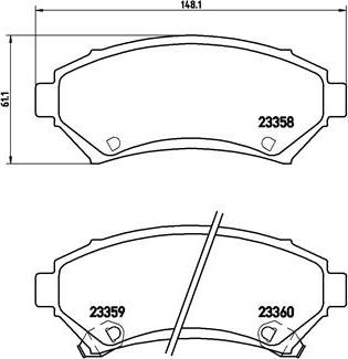 Brembo P 59 028 - Jarrupala, levyjarru inparts.fi