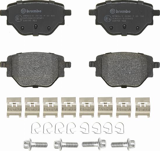 Brembo P 59 100 - Jarrupala, levyjarru inparts.fi