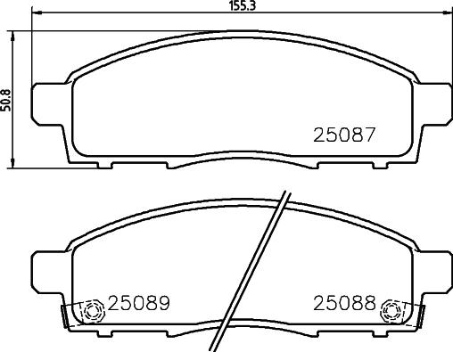 Brembo P 54 055 - Jarrupala, levyjarru inparts.fi