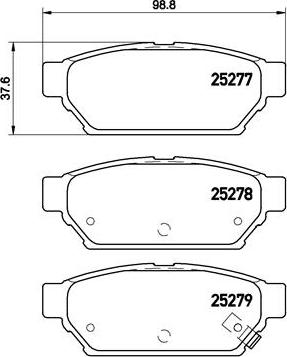 Brembo P 54 053 - Jarrupala, levyjarru inparts.fi