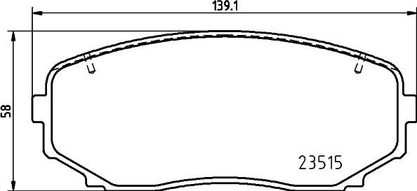 Brembo P 54 060 - Jarrupala, levyjarru inparts.fi