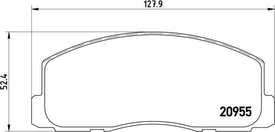 Brembo P 54 006 - Jarrupala, levyjarru inparts.fi