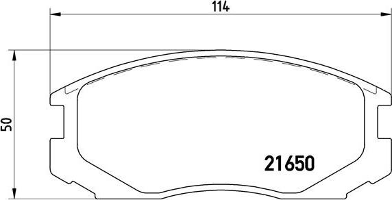 Brembo P 54 015 - Jarrupala, levyjarru inparts.fi