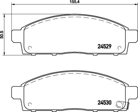 Honda NHC-1304 - Jarrupala, levyjarru inparts.fi