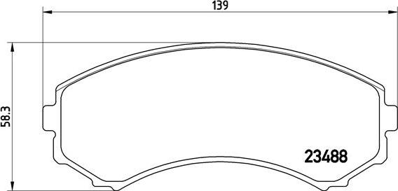 Brembo P 54 029 - Jarrupala, levyjarru inparts.fi