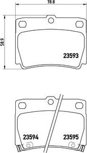 Brembo P 54 026 - Jarrupala, levyjarru inparts.fi