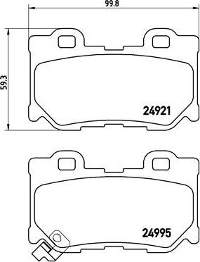 Brembo P 56 095 - Jarrupala, levyjarru inparts.fi