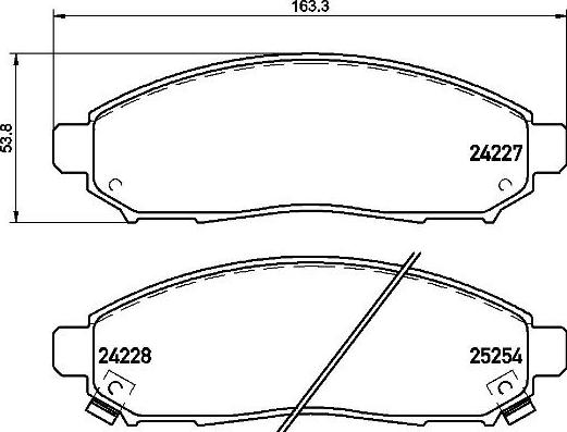 Brembo P 56 096 - Jarrupala, levyjarru inparts.fi