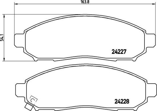 Brembo P 56 059 - Jarrupala, levyjarru inparts.fi