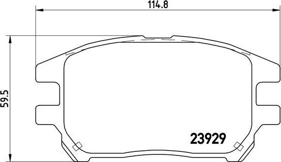 Brembo P 56 050 - Jarrupala, levyjarru inparts.fi