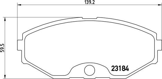 Brembo P 56 052 - Jarrupala, levyjarru inparts.fi