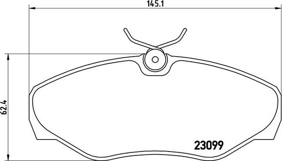 Brembo P 56 061 - Jarrupala, levyjarru inparts.fi