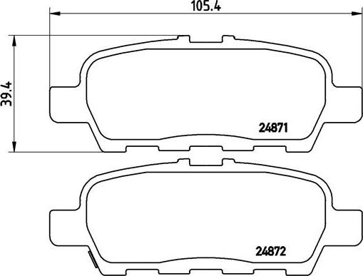 Brembo P 56 068 - Jarrupala, levyjarru inparts.fi