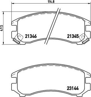 Brembo P 56 018 - Jarrupala, levyjarru inparts.fi