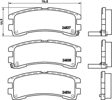 Brembo P 56 017 - Jarrupala, levyjarru inparts.fi