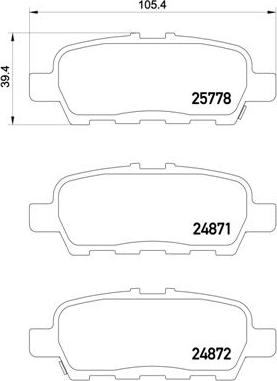 Brembo P 56 087 - Jarrupala, levyjarru inparts.fi