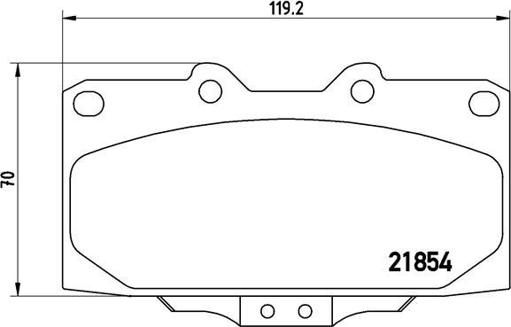 Brembo P 56 034 - Jarrupala, levyjarru inparts.fi