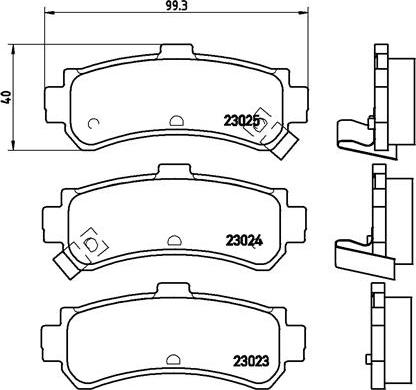 Brembo P 56 035 - Jarrupala, levyjarru inparts.fi