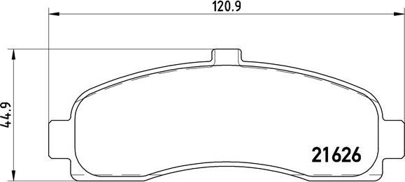 Brembo P 56 031 - Jarrupala, levyjarru inparts.fi