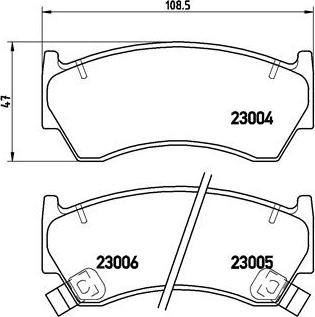 Brembo P 56 033 - Jarrupala, levyjarru inparts.fi