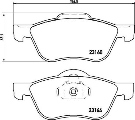 Brembo P 56 037 - Jarrupala, levyjarru inparts.fi