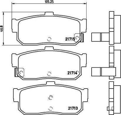 Brembo P 56 029 - Jarrupala, levyjarru inparts.fi