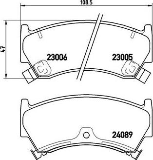 Brembo P 56 026 - Jarrupala, levyjarru inparts.fi