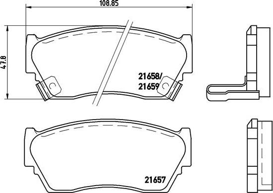 Brembo P 56 027 - Jarrupala, levyjarru inparts.fi