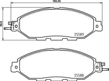 Bremi BP3720 - Jarrupala, levyjarru inparts.fi