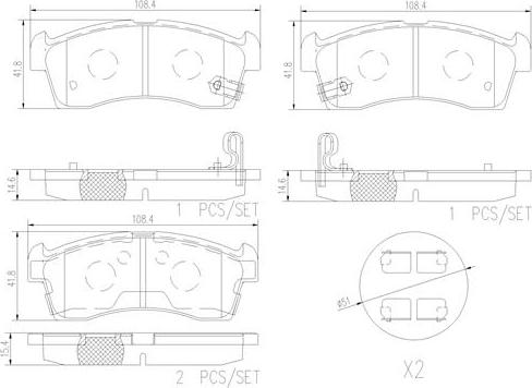 Brembo P 56 127 - Jarrupala, levyjarru inparts.fi