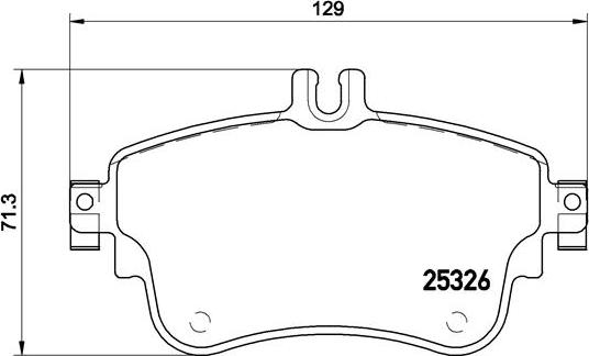 Brembo P 50 094X - Jarrupala, levyjarru inparts.fi