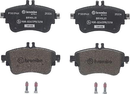 Brembo P 50 094X - Jarrupala, levyjarru inparts.fi