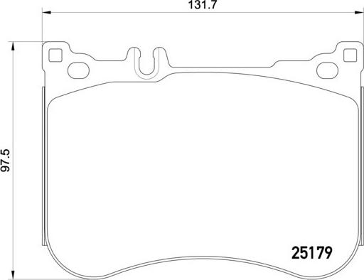 Brembo P 50 095 - Jarrupala, levyjarru inparts.fi