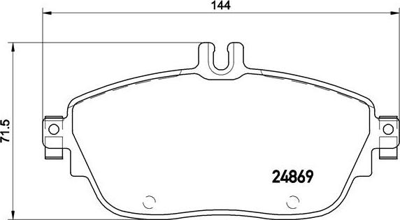 Brembo P 50 093X - Jarrupala, levyjarru inparts.fi