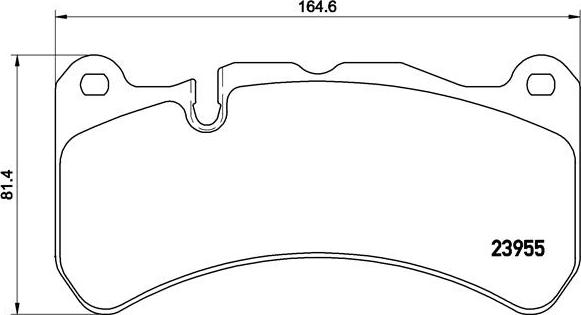 Brembo P 50 092 - Jarrupala, levyjarru inparts.fi