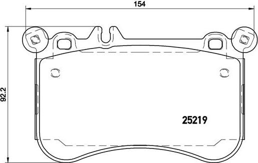 Brembo P 50 097 - Jarrupala, levyjarru inparts.fi