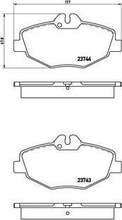 Brembo P 50 049 - Jarrupala, levyjarru inparts.fi