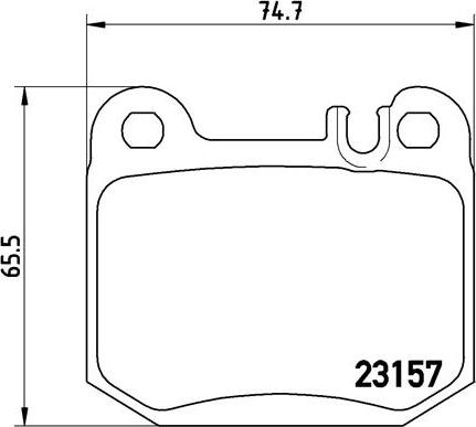 Brembo P 50 043 - Jarrupala, levyjarru inparts.fi