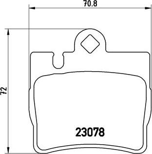 Brembo P 50 042 - Jarrupala, levyjarru inparts.fi