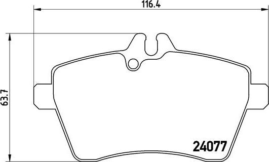 Brembo P 50 054 - Jarrupala, levyjarru inparts.fi