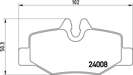 Brembo P 50 051 - Jarrupala, levyjarru inparts.fi