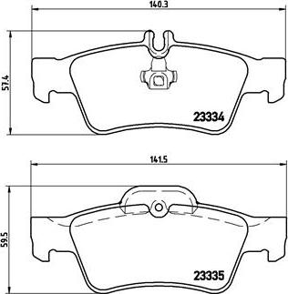 Brembo P 50 052 - Jarrupala, levyjarru inparts.fi