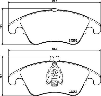 Brembo P 50 069X - Jarrupala, levyjarru inparts.fi