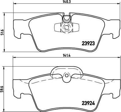 Brembo P 50 064 - Jarrupala, levyjarru inparts.fi