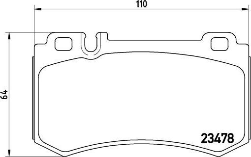 Brembo P 50 061 - Jarrupala, levyjarru inparts.fi