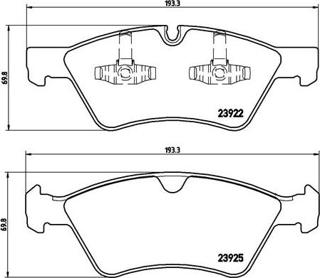 Brembo P 50 063 - Jarrupala, levyjarru inparts.fi