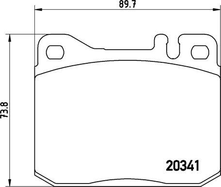 Brembo P 50 004 - Jarrupala, levyjarru inparts.fi