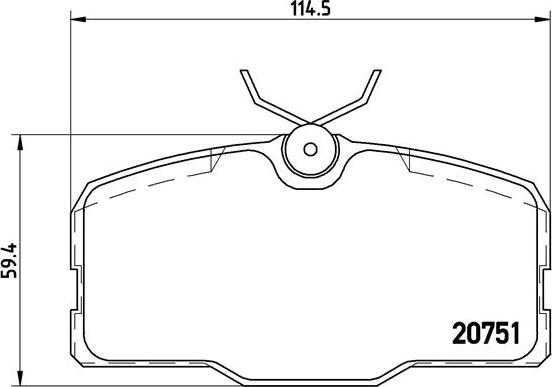 Brembo P 50 006 - Jarrupala, levyjarru inparts.fi